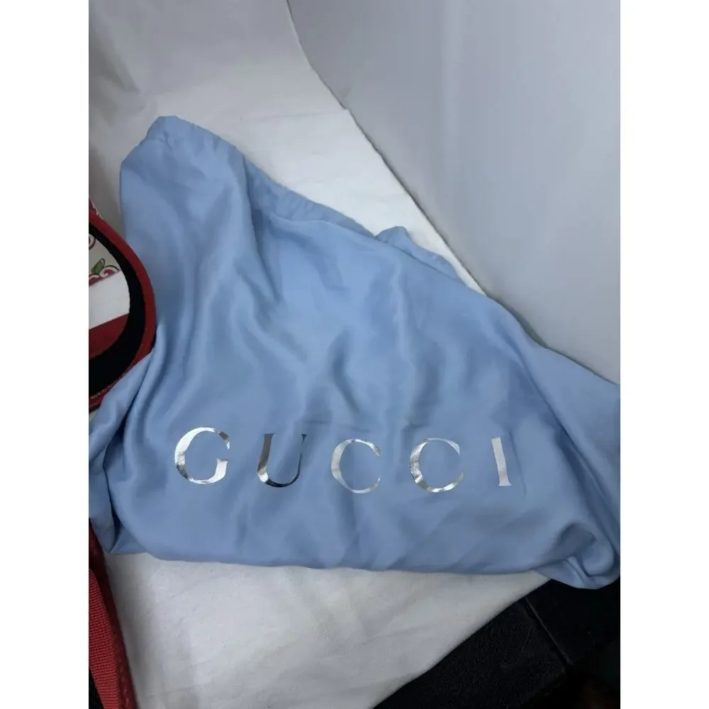 Gucci GG Supreme Canvas Apple Monogram Backpack